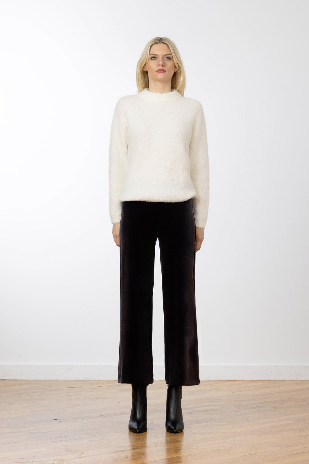 ALEX Velvet Charcoal - AVENUE MONTAIGNE