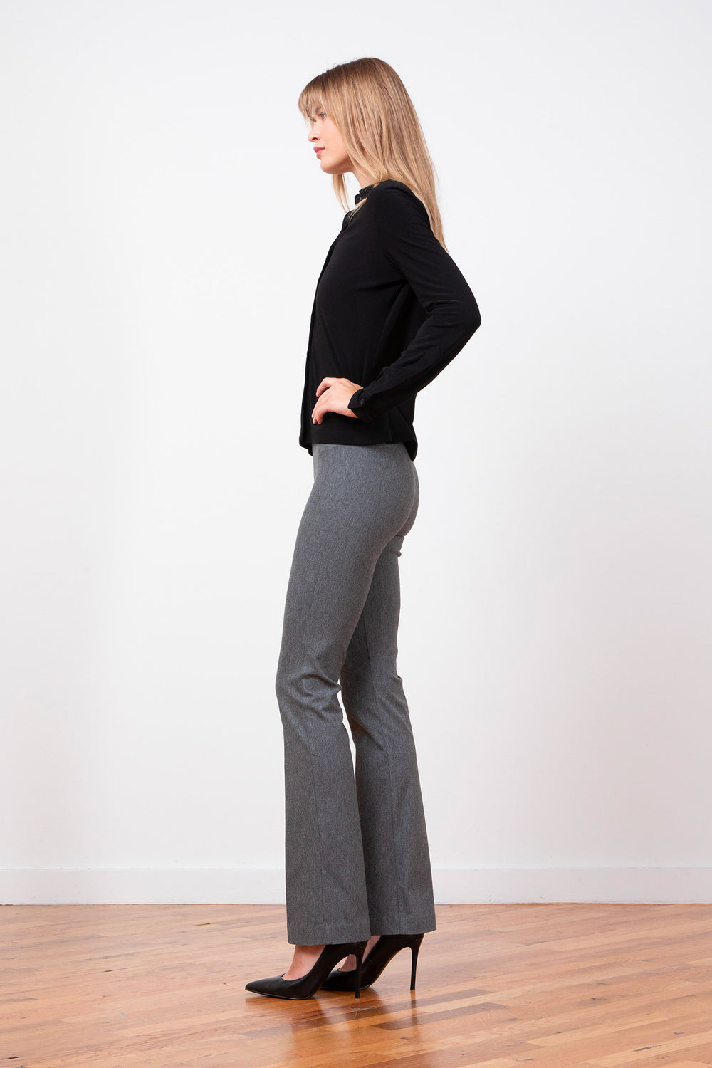 BECCA Flannel Grey - AVENUE MONTAIGNE
