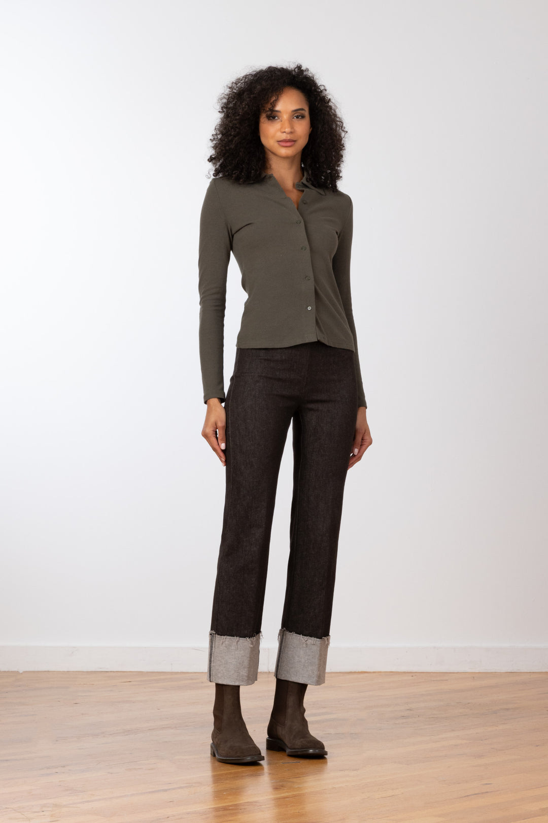 BONNIE Brown Denim