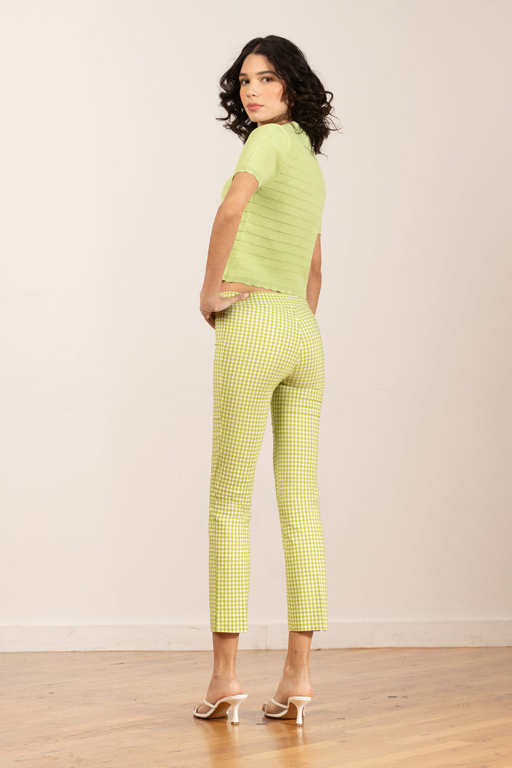 BRIGITTE Check Avocado