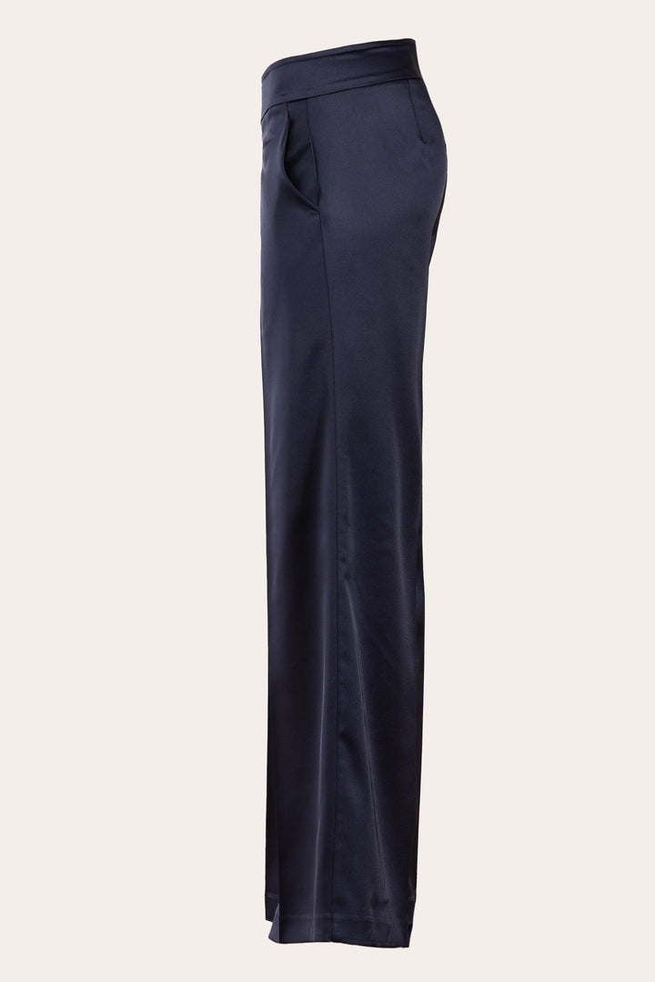 CARLA Satin Navy