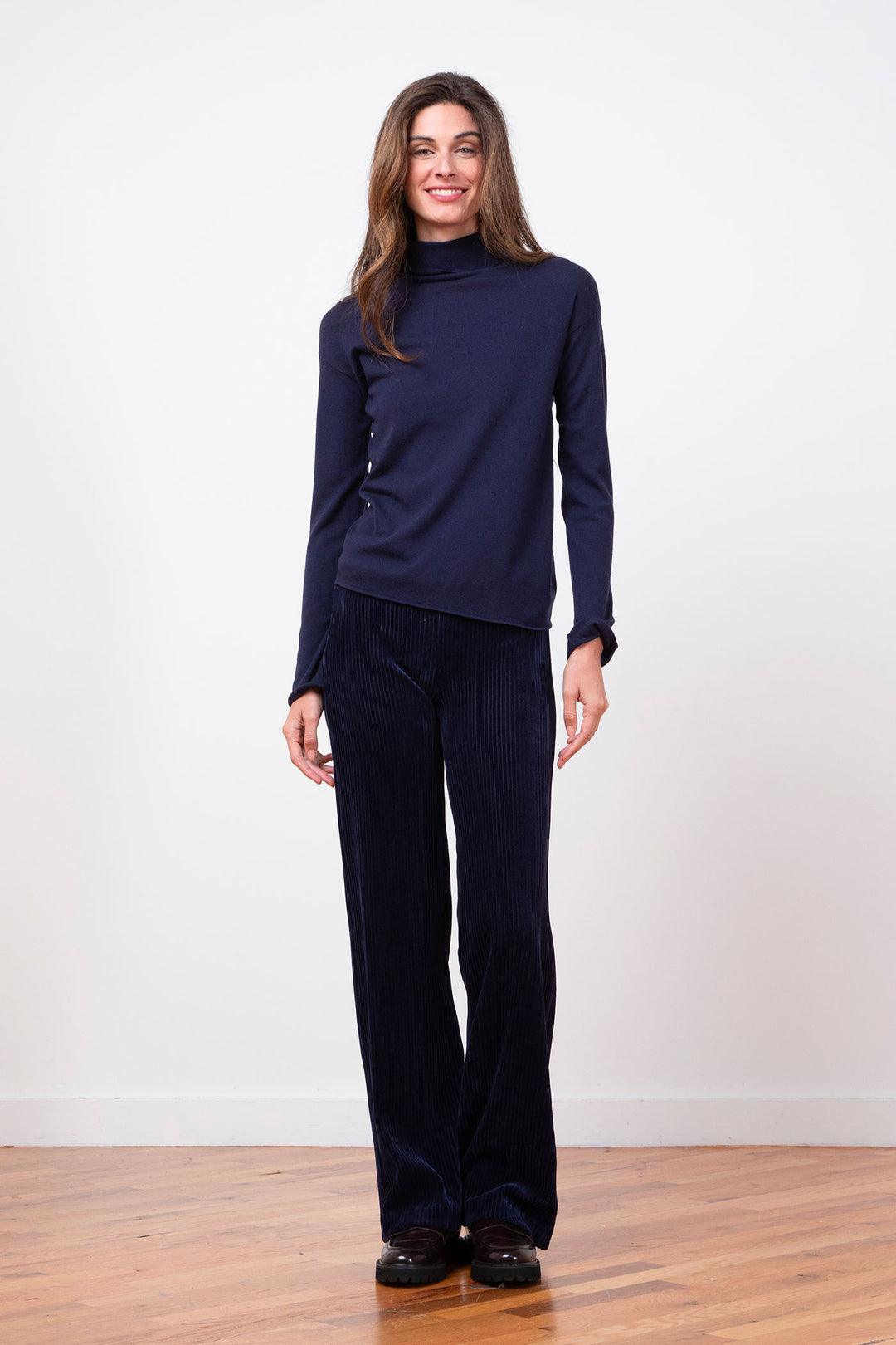 FLAVIA Corduroy Navy