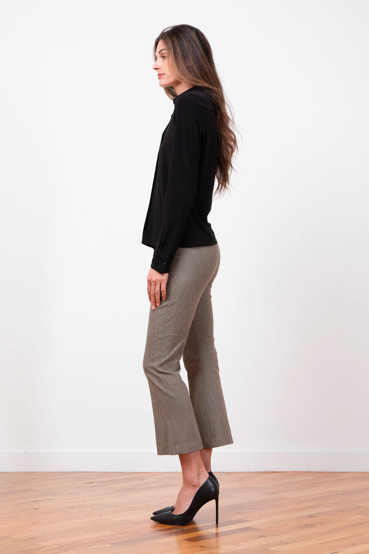 LEO Flannel Taupe - AVENUE MONTAIGNE