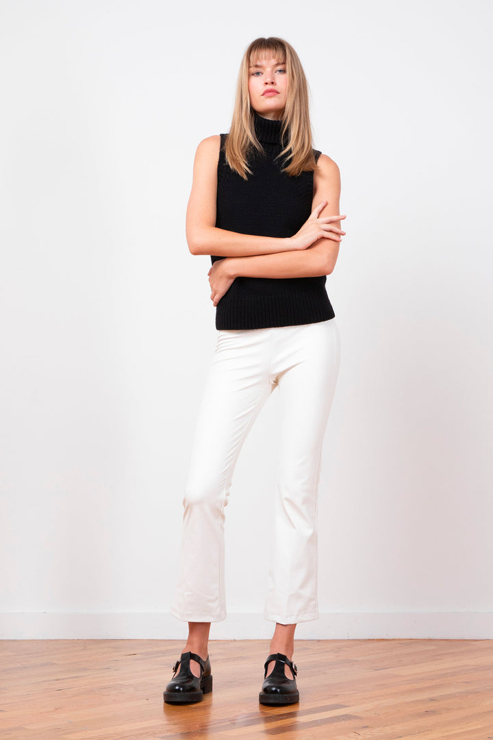 LEO Pleather Winter White
