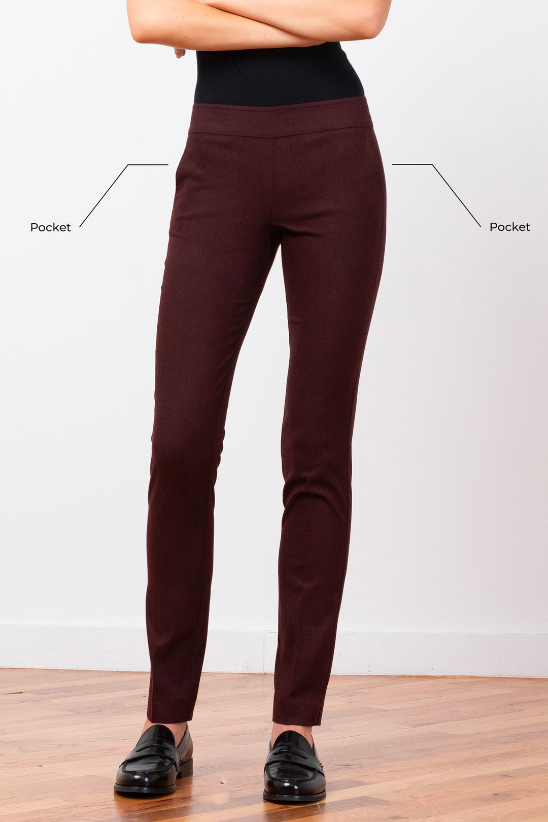 LOUIS Flannel Burgundy