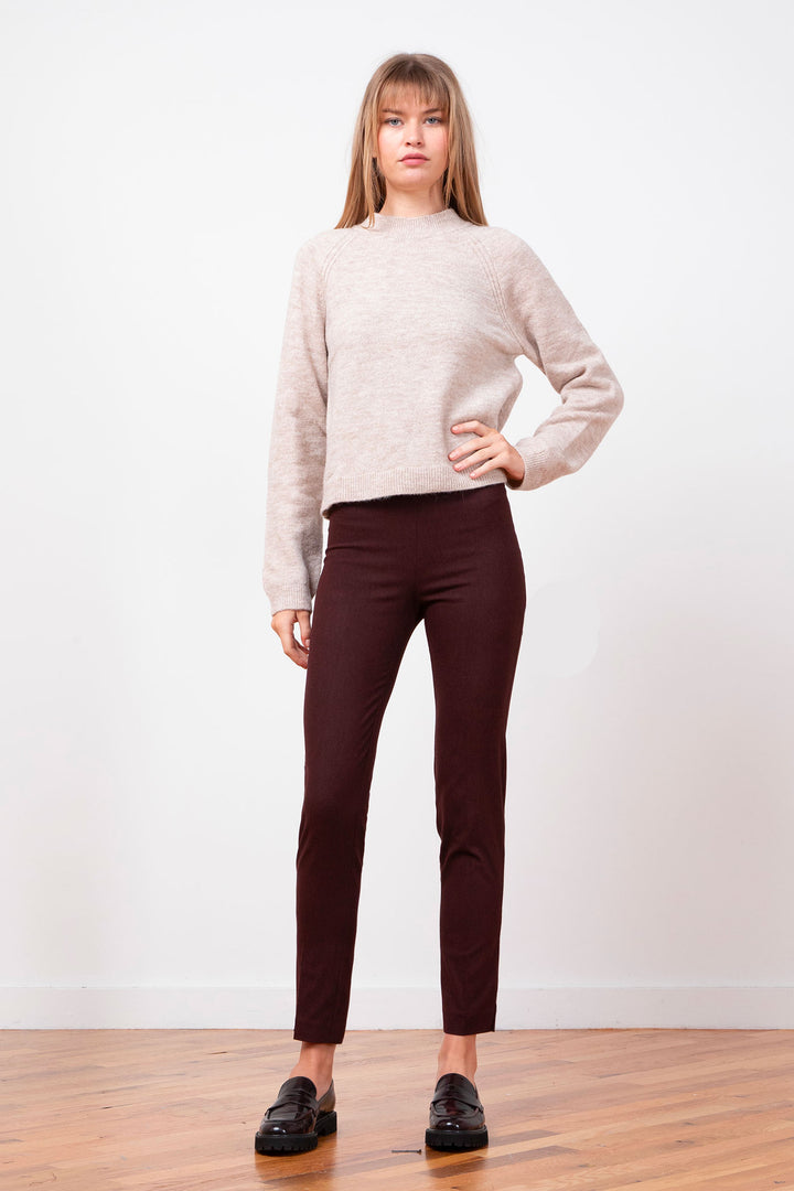 PARS Flannel Burgundy