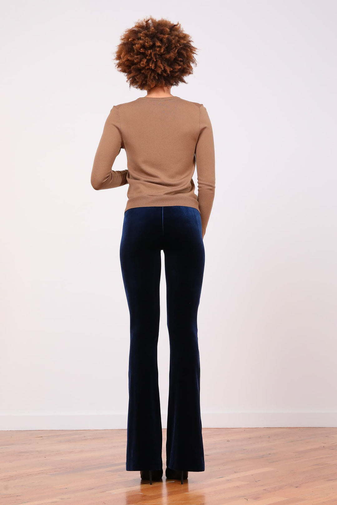 BELLINI Velvet Navy - AVENUE MONTAIGNE