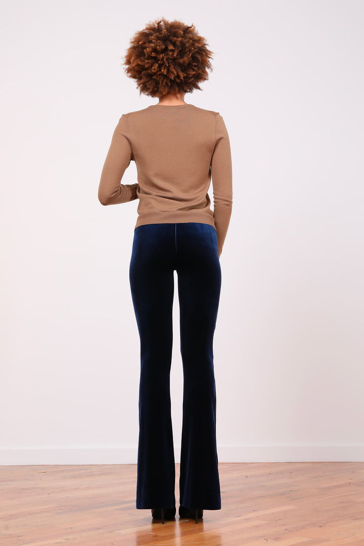 BELLINI Velvet Navy - AVENUE MONTAIGNE