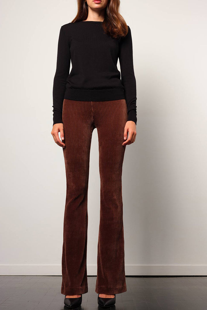 BELLINI Corduroy Brown - AVENUE MONTAIGNE