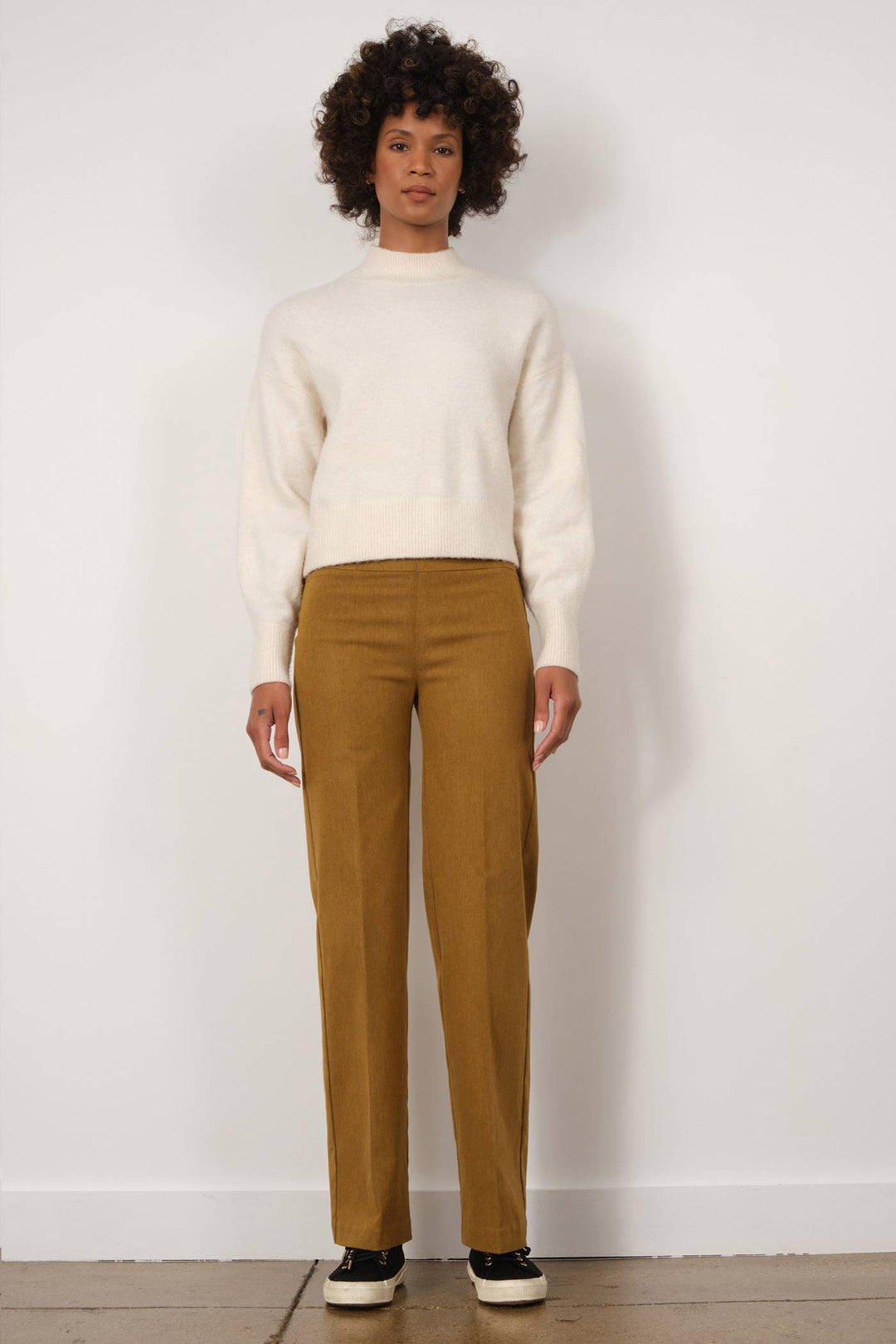FLAVIA Flannel Dijon - AVENUE MONTAIGNE