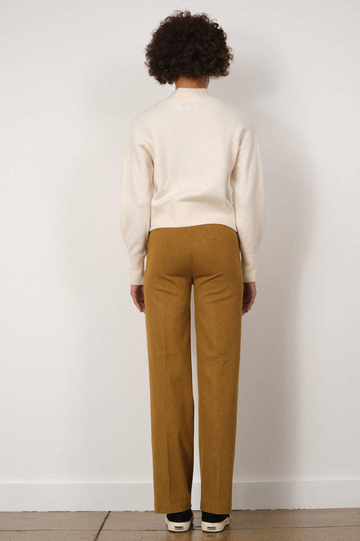 FLAVIA Flannel Dijon - AVENUE MONTAIGNE