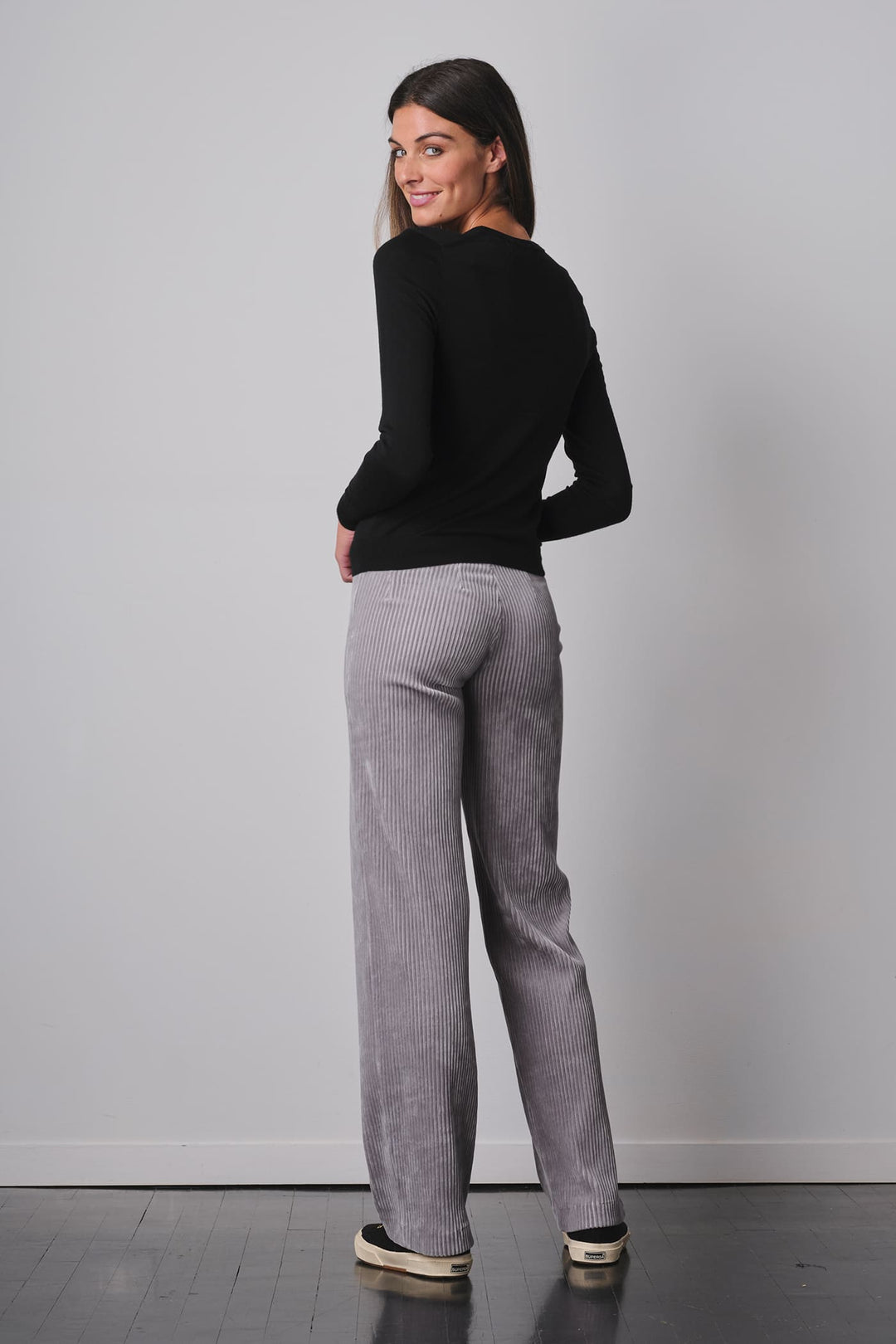 FLAVIA Corduroy Silver