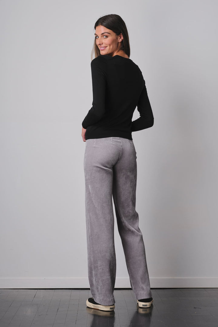 FLAVIA Corduroy Silver