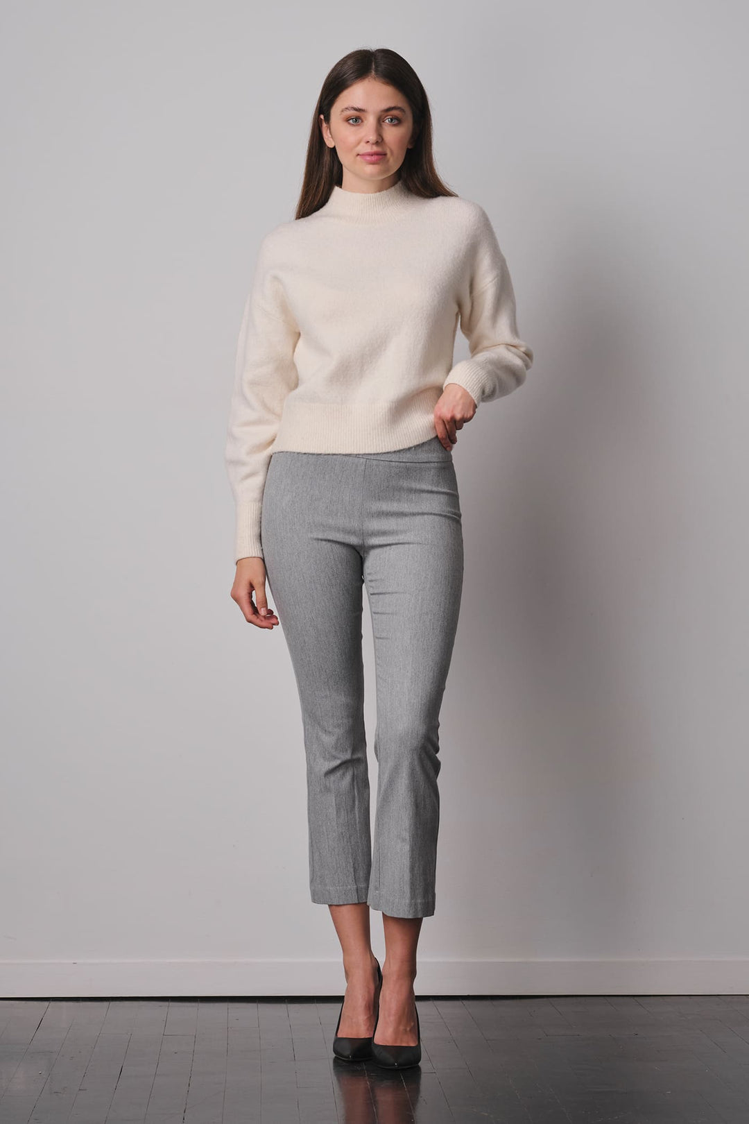 LEO Flannel Light Grey - AVENUE MONTAIGNE