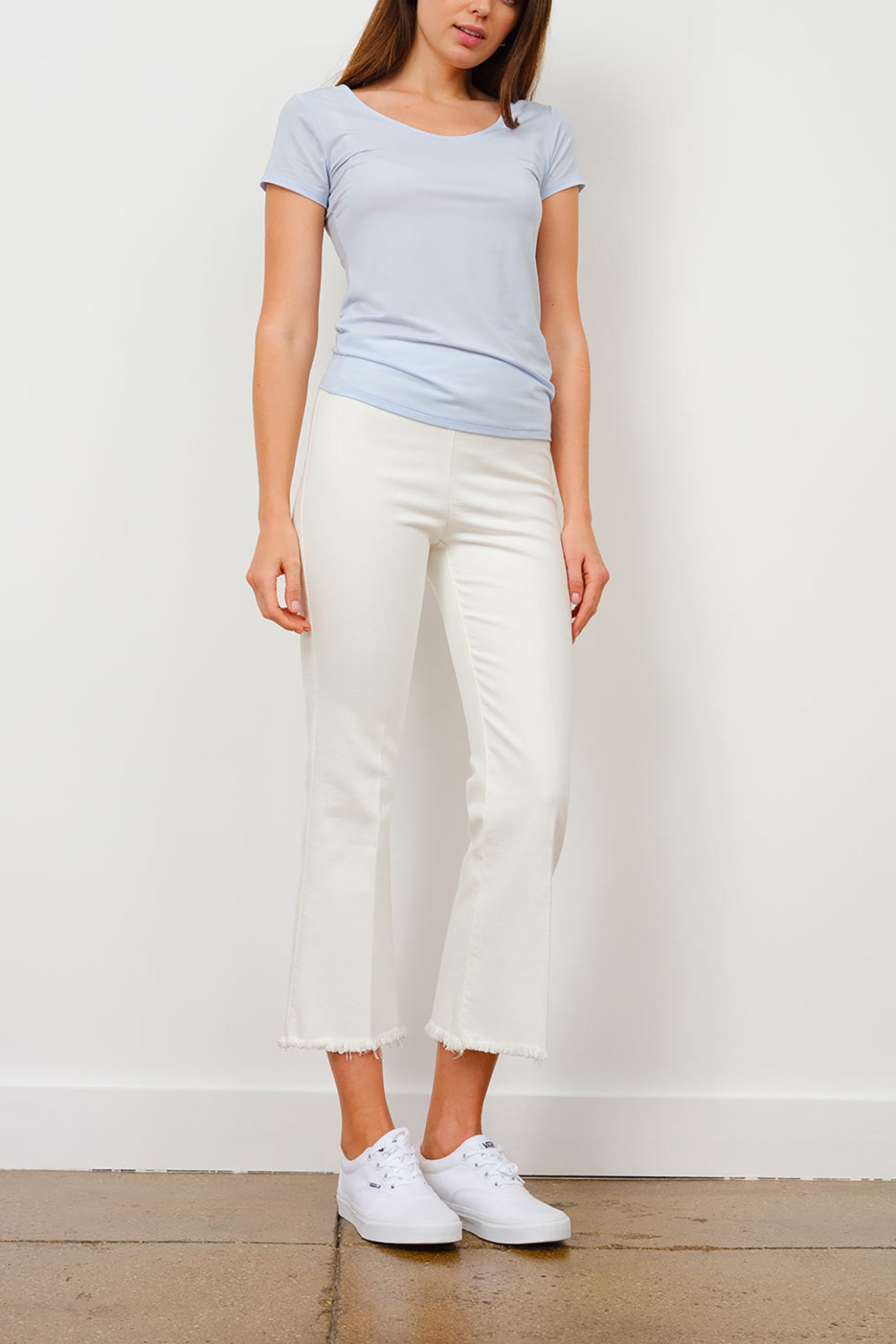 LEO White Denim AVENUE MONTAIGNE