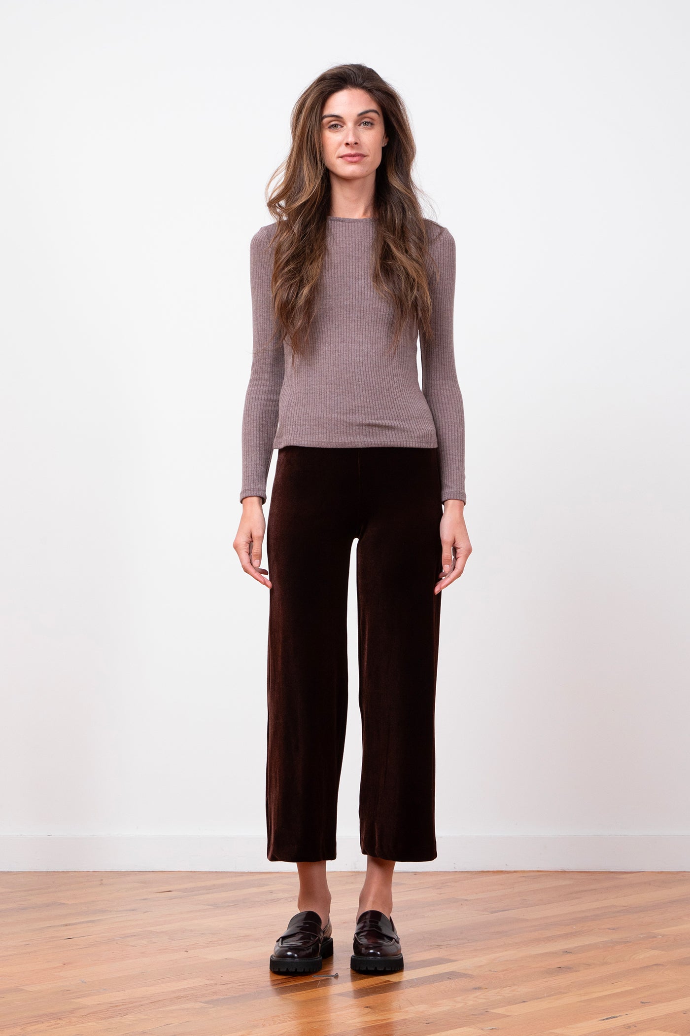 avenue montaigne ALEX Velvet Brown