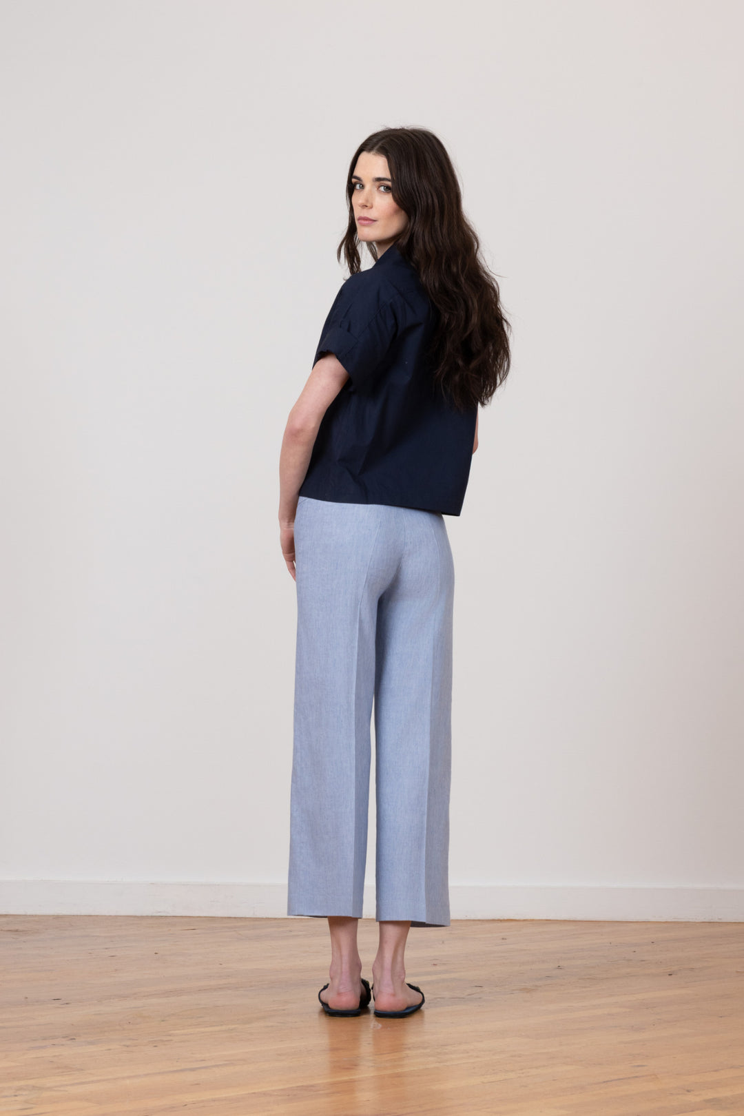 ALEX Linen Chambray - AVENUE MONTAIGNE 