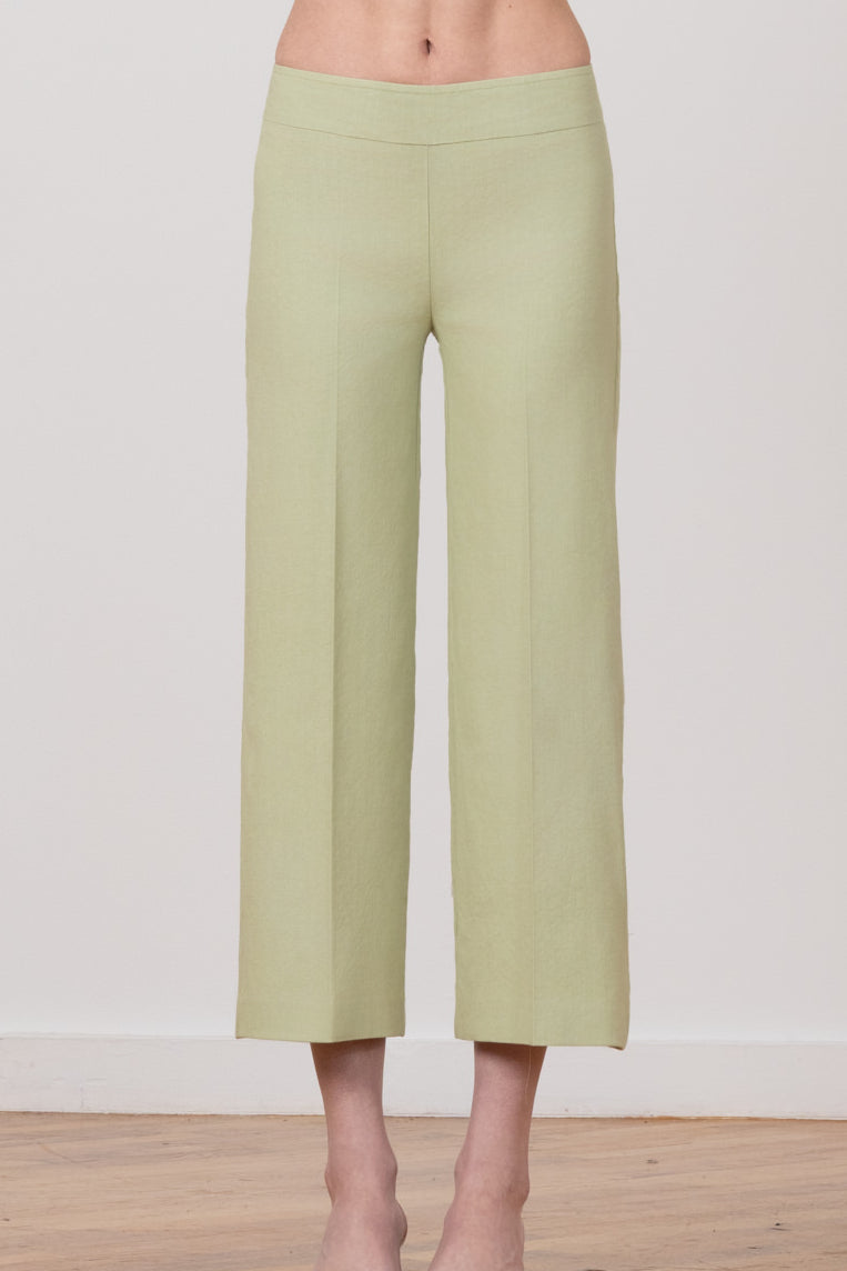 ALEX Linen Jade - AVENUE MONTAIGNE 