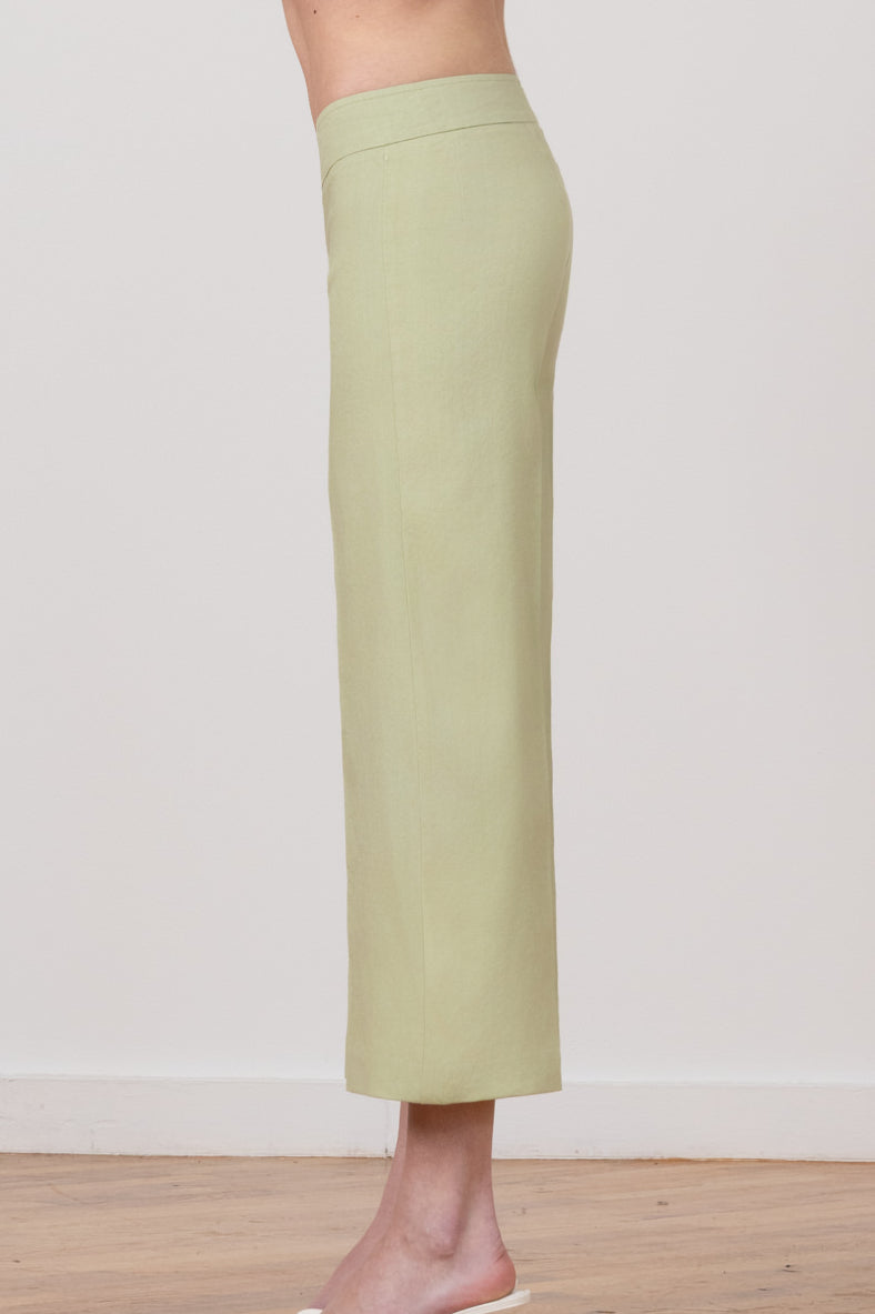 ALEX Linen Jade - AVENUE MONTAIGNE 