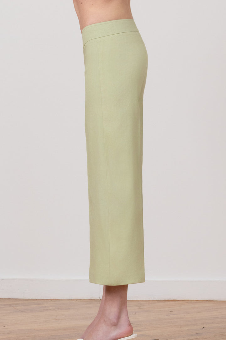 ALEX Linen Jade - AVENUE MONTAIGNE 