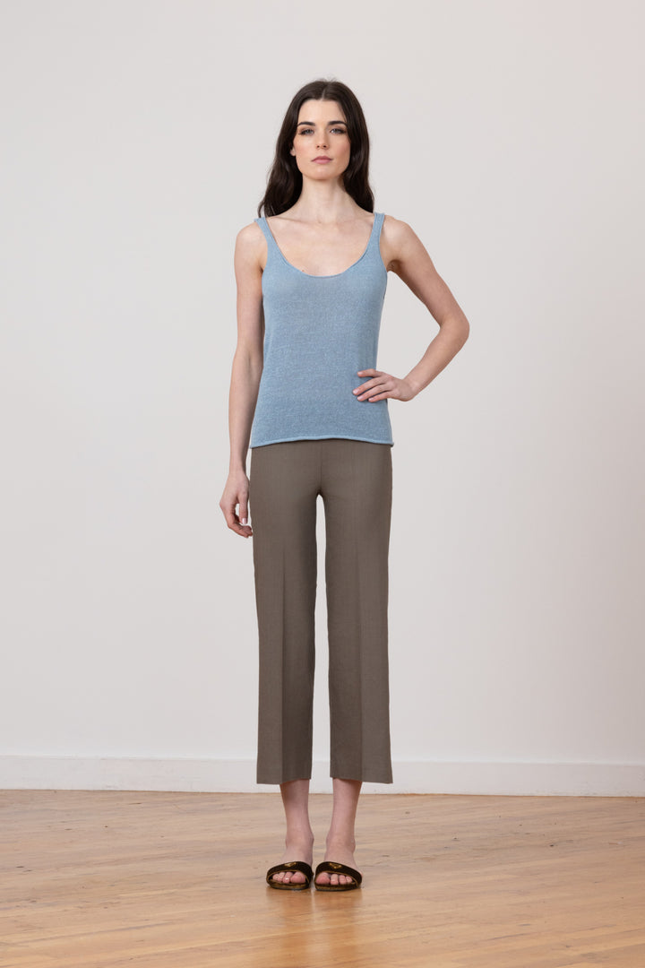 ALEX Linen Moss - AVENUE MONTAIGNE 