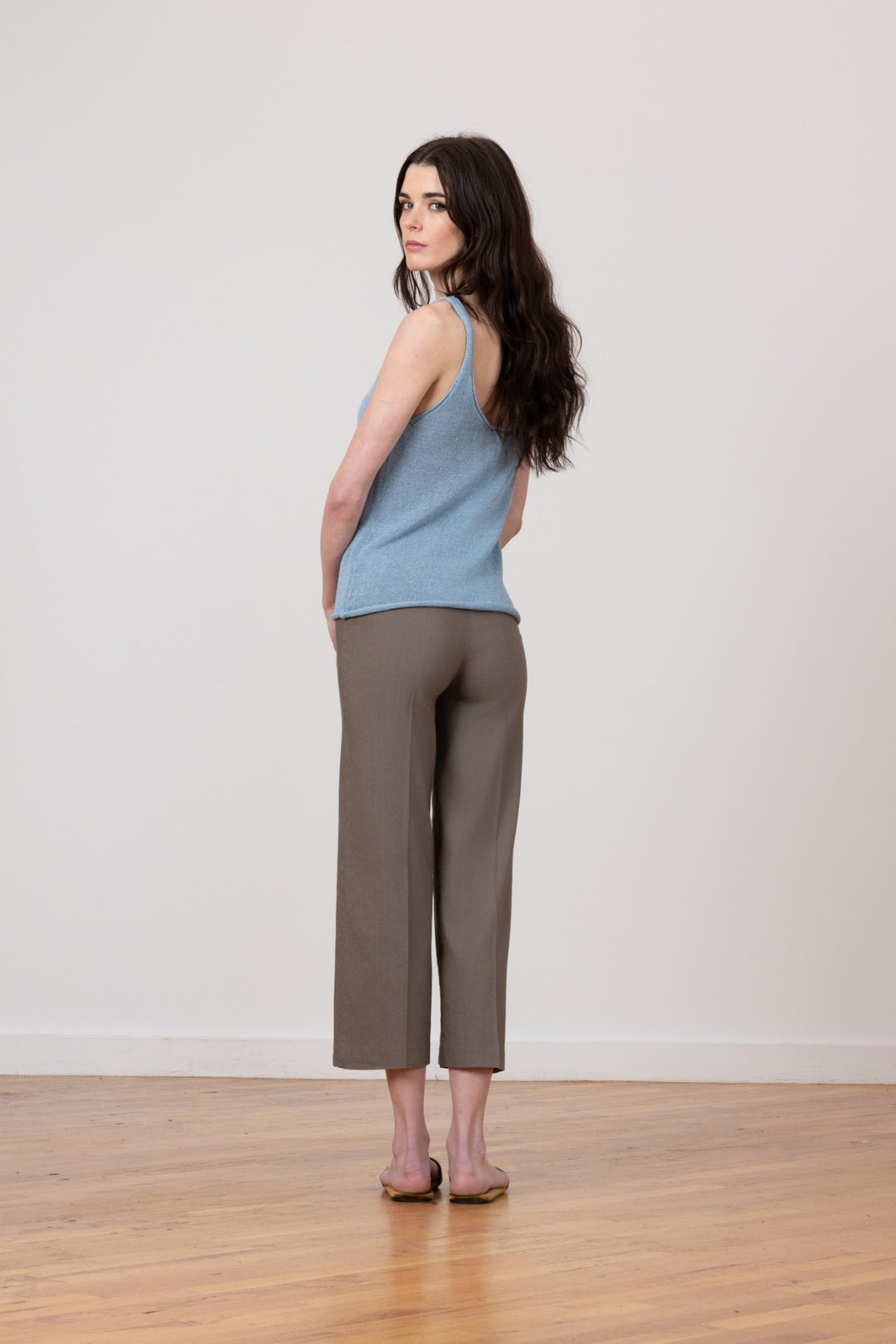 ALEX Linen Moss - AVENUE MONTAIGNE 