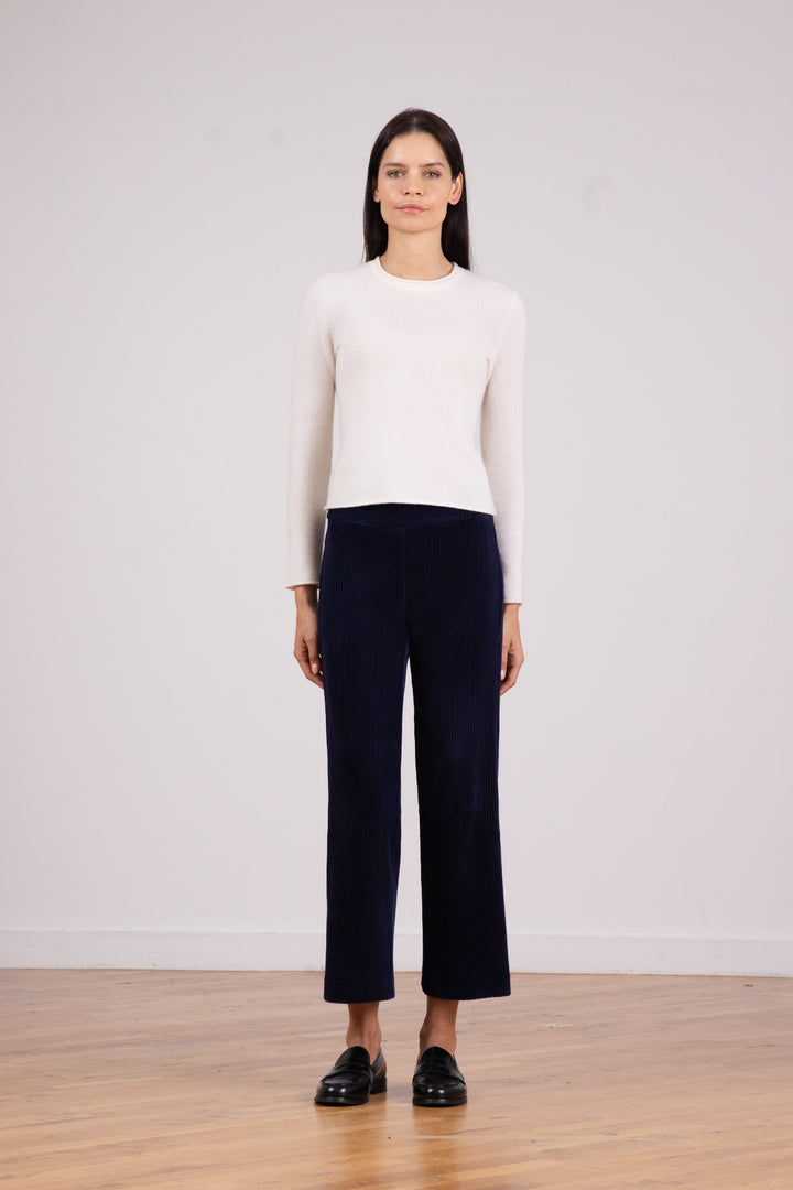 ALEX Corduroy Navy - AVENUE MONTAIGNE 