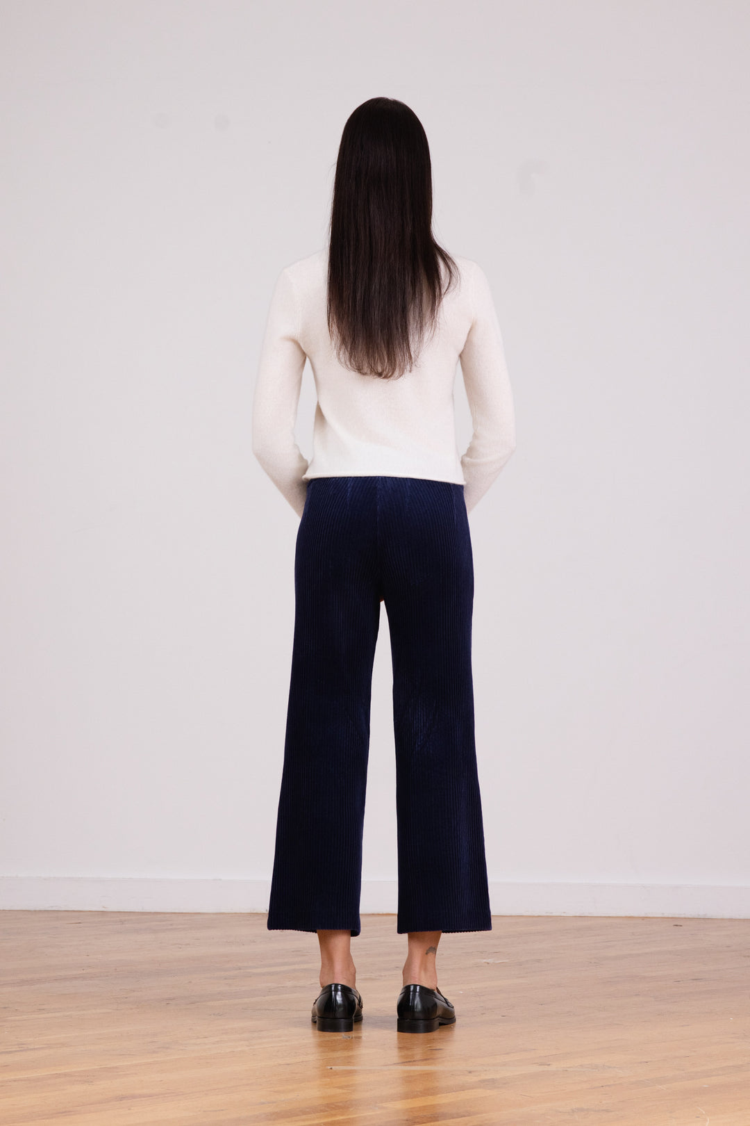 ALEX Corduroy Navy - AVENUE MONTAIGNE 
