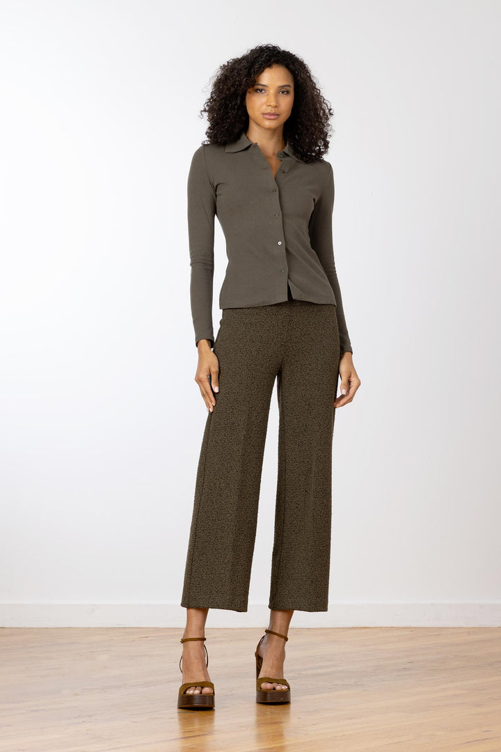 ALEX Boucle Olive Green