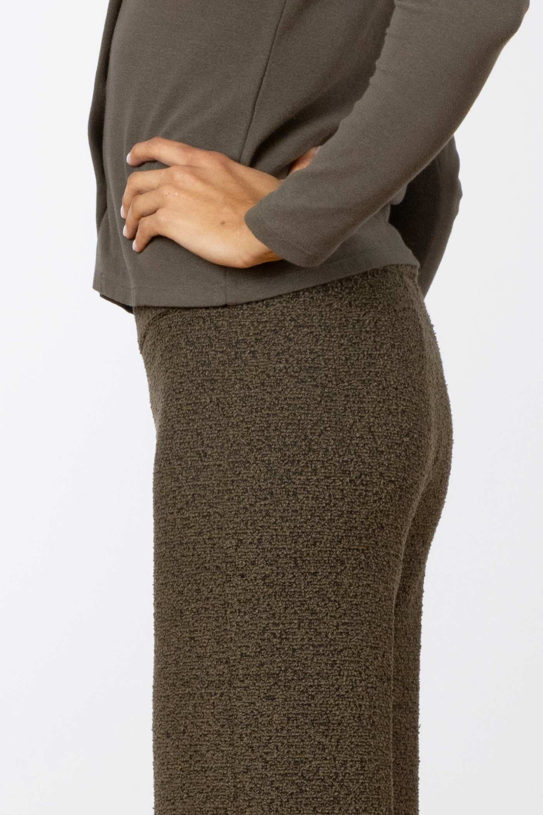 ALEX Boucle Olive Green