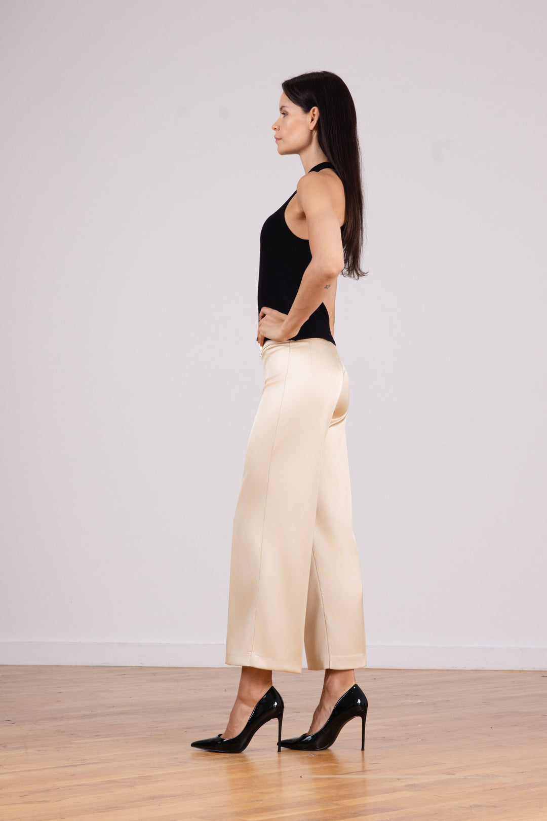 ALEX Satin Champagne