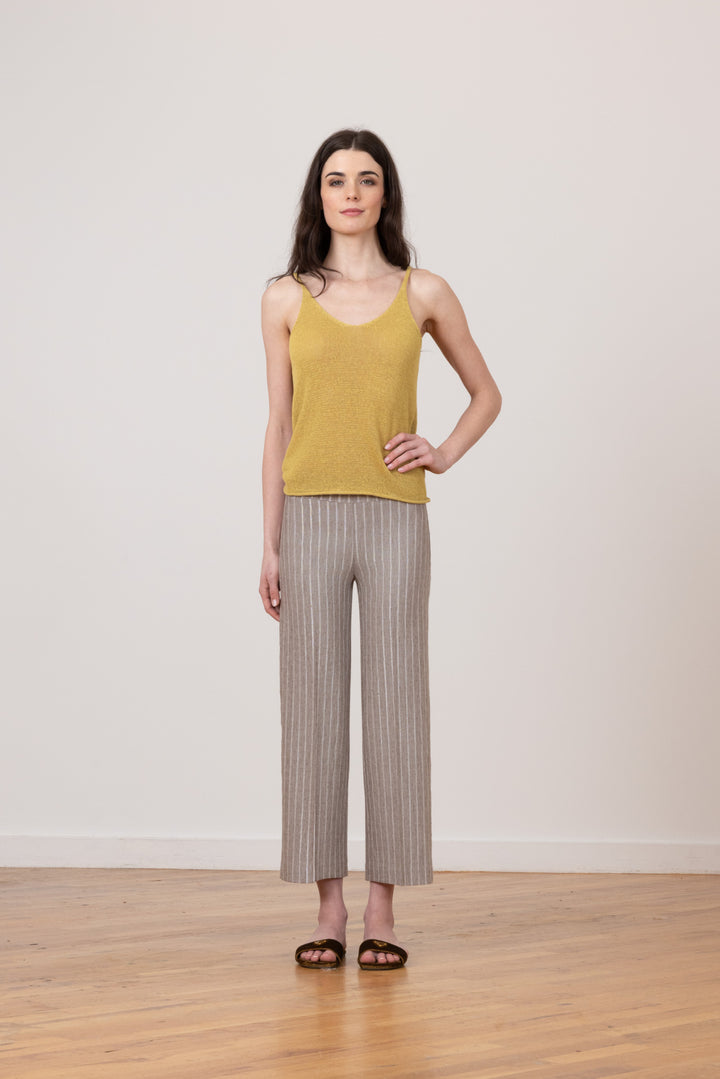 ALEX Linen Solar Mushroom - AVENUE MONTAIGNE 