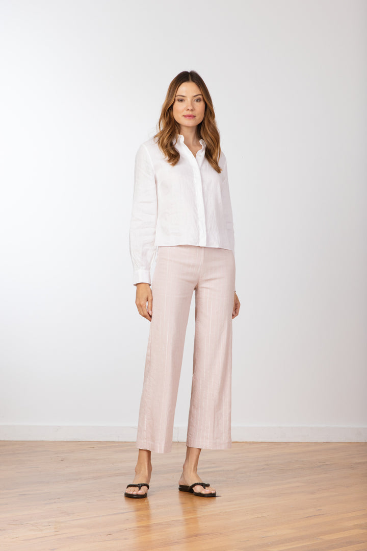 ALEX Linen Solar Pink - AVENUE MONTAIGNE 