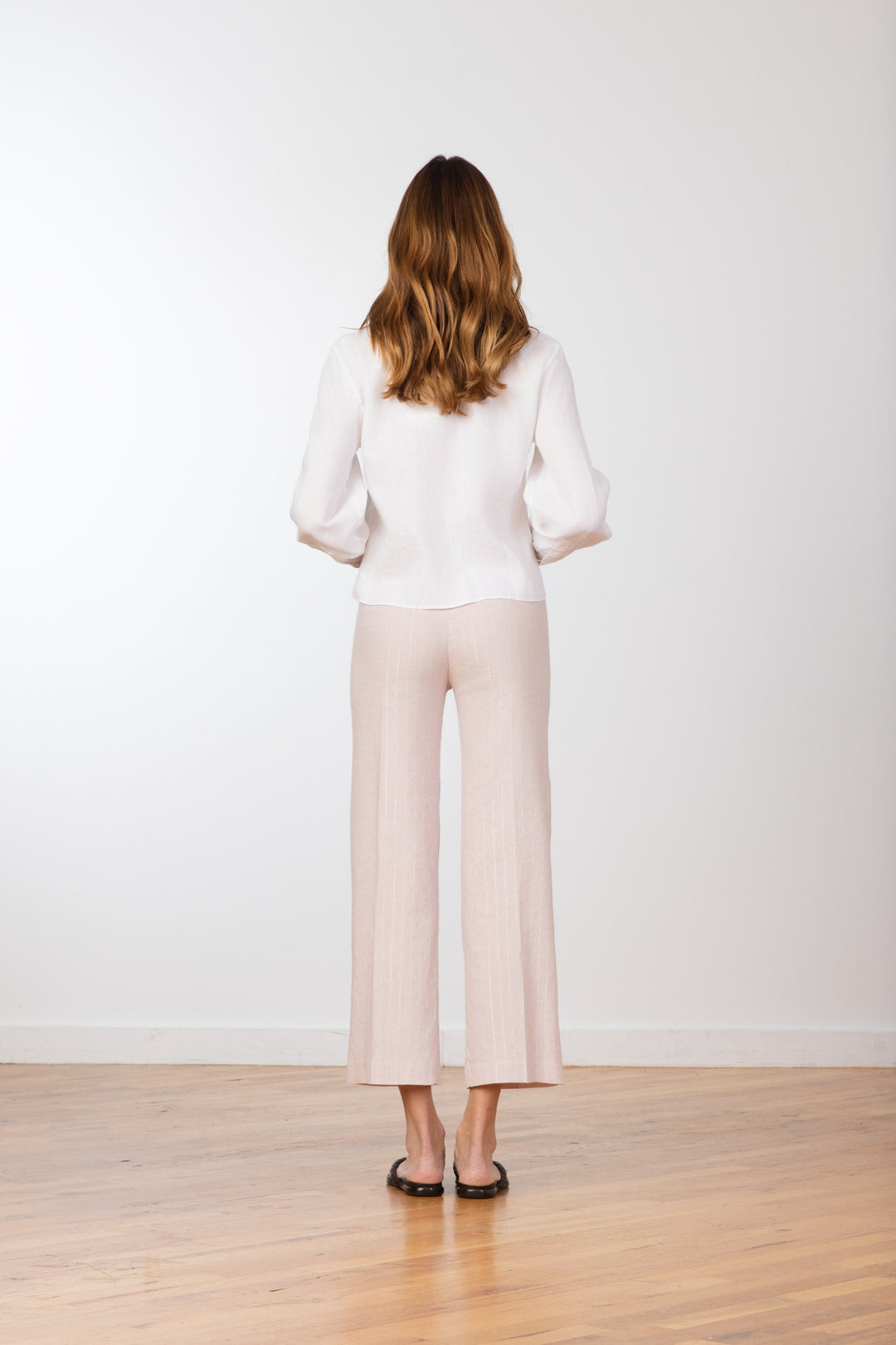 ALEX Linen Solar Pink - AVENUE MONTAIGNE 