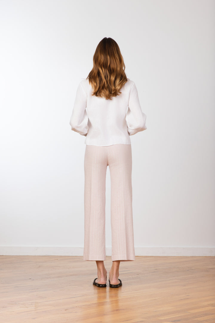 ALEX Linen Solar Pink - AVENUE MONTAIGNE 