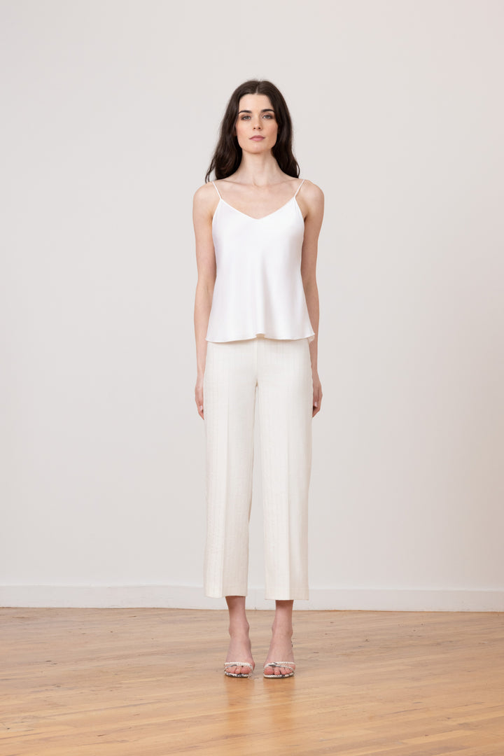 ALEX Linen Solar White - AVENUE MONTAIGNE 