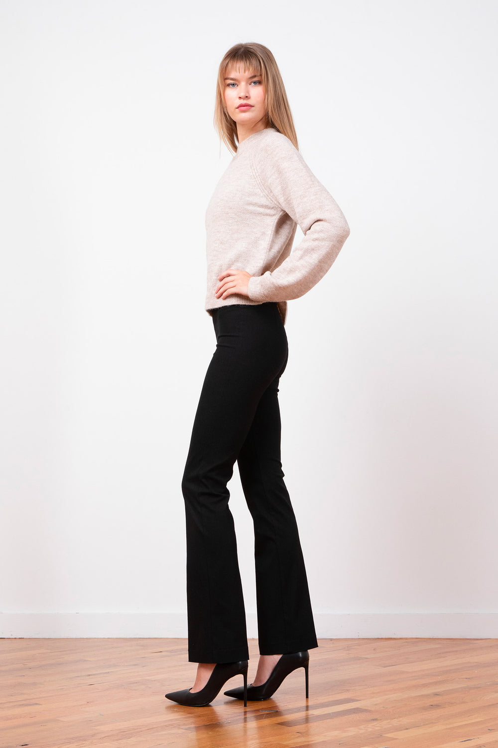 BECCA Flannel Black - AVENUE MONTAIGNE 