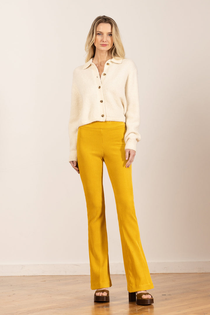 BELLINI Corduroy Mustard - AVENUE MONTAIGNE 