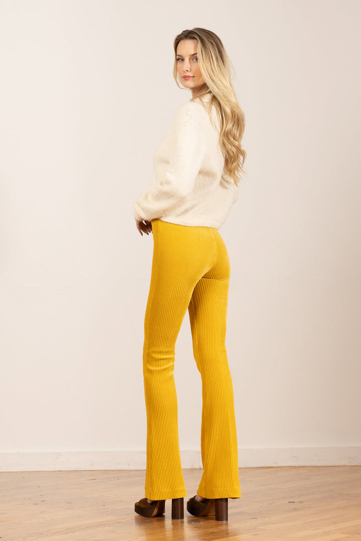 BELLINI Corduroy Mustard - AVENUE MONTAIGNE 
