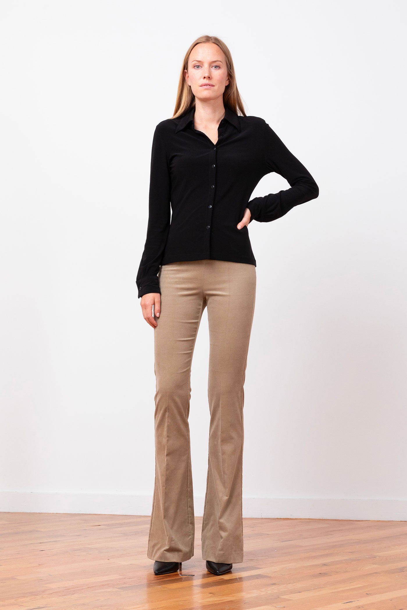 avenue montaigne BELLINI Fine Corduroy Beige