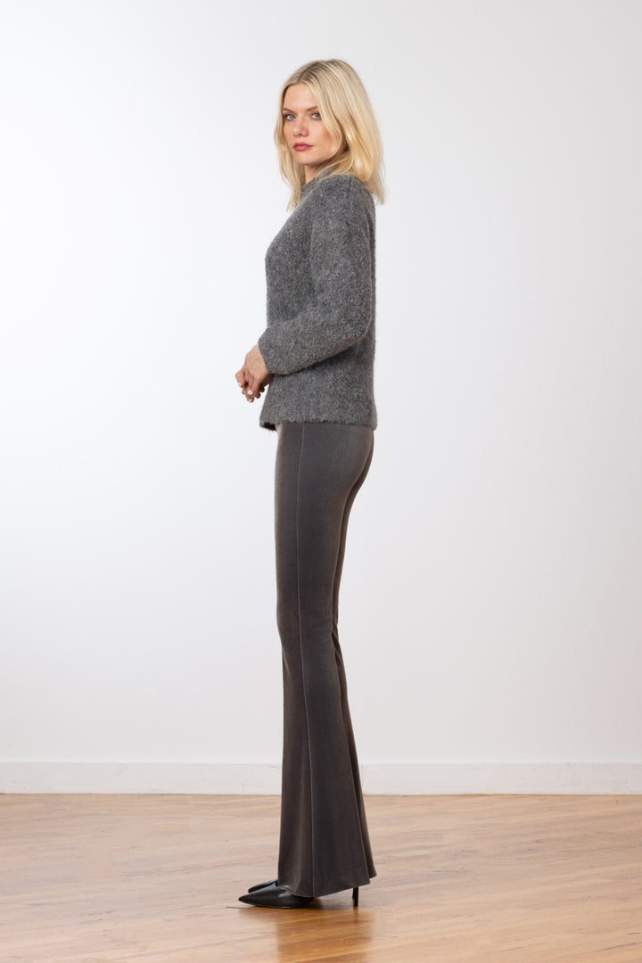 BELLINI Velvet Light Grey - AVENUE MONTAIGNE 