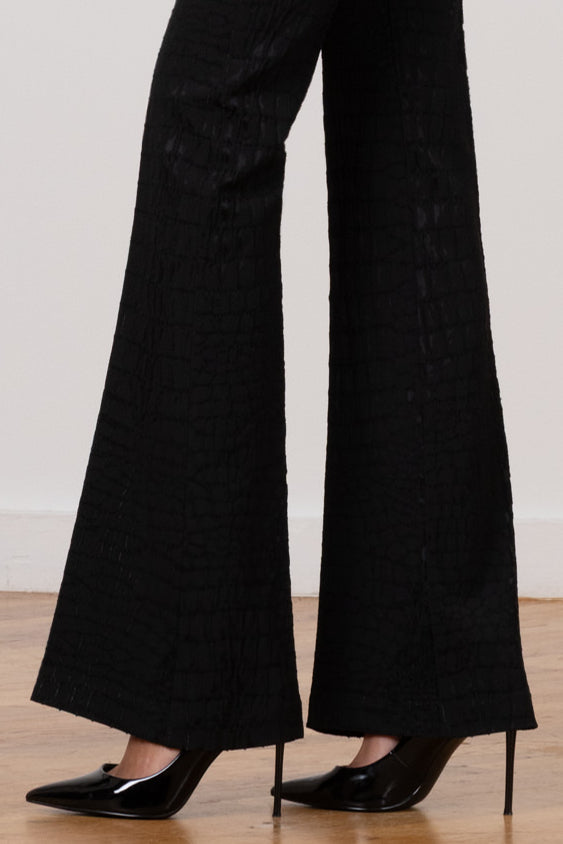 BELLINI Jacquard Black - AVENUE MONTAIGNE 