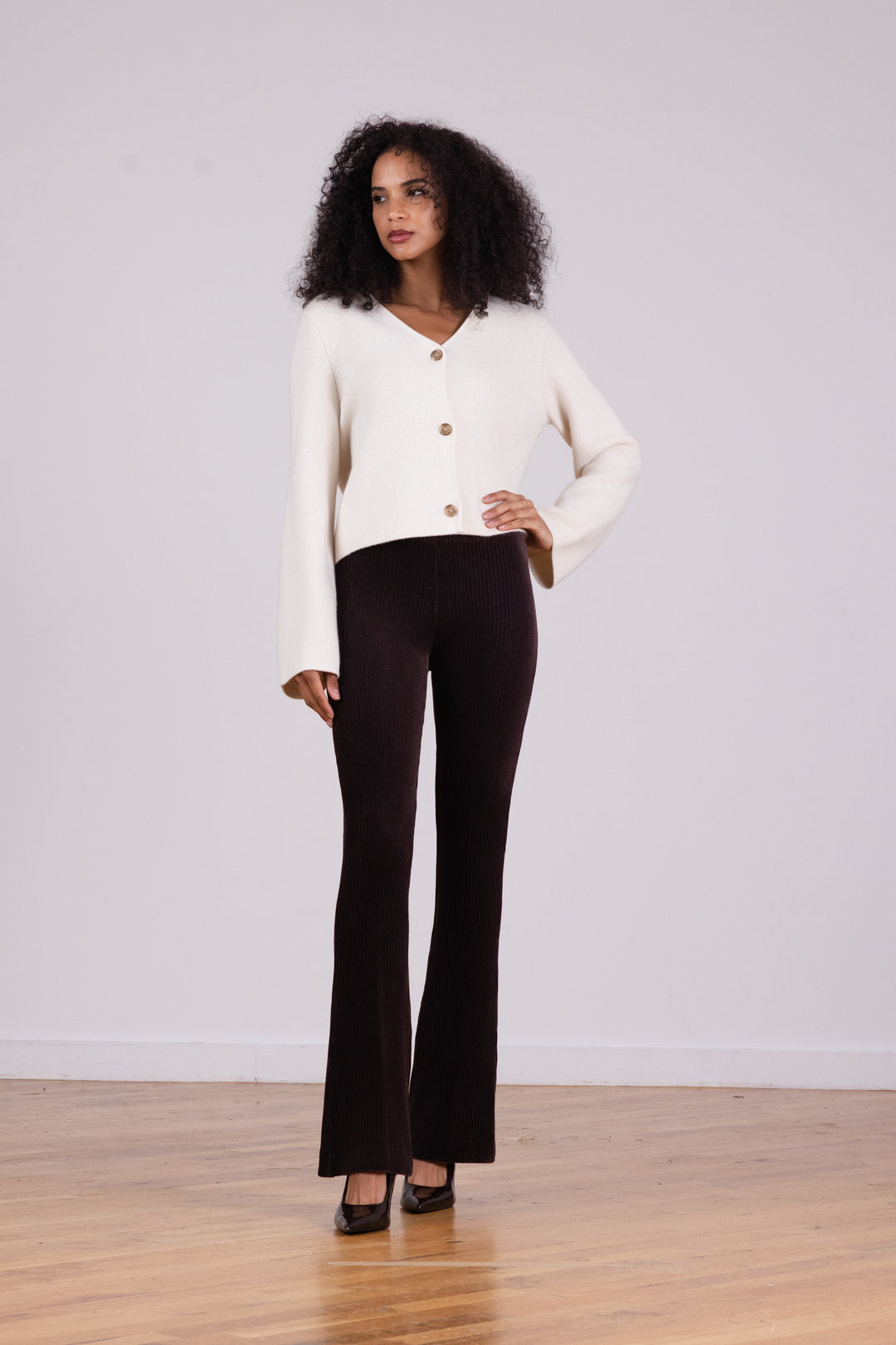 BELLINI Corduroy Brown - AVENUE MONTAIGNE 