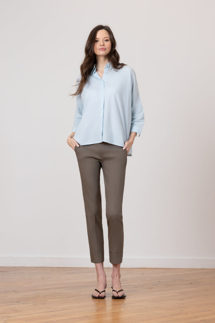 BEN Linen Moss - AVENUE MONTAIGNE 