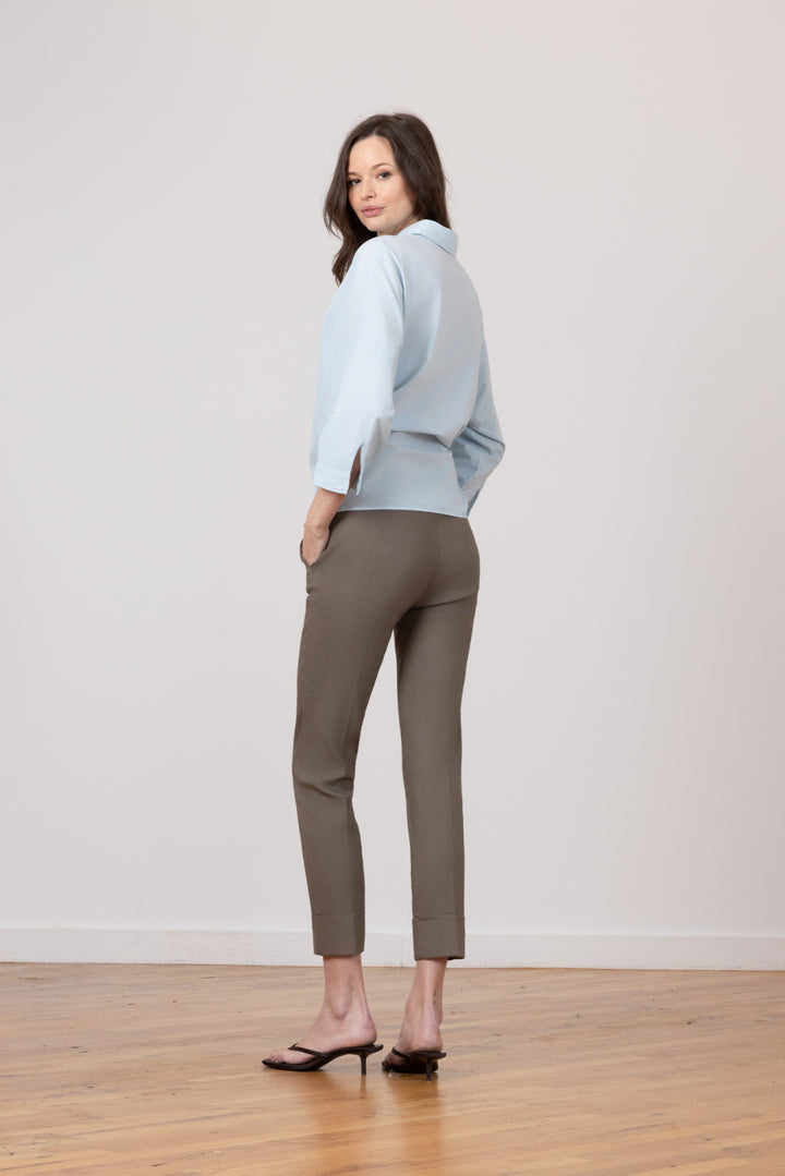 BEN Linen Moss - AVENUE MONTAIGNE 