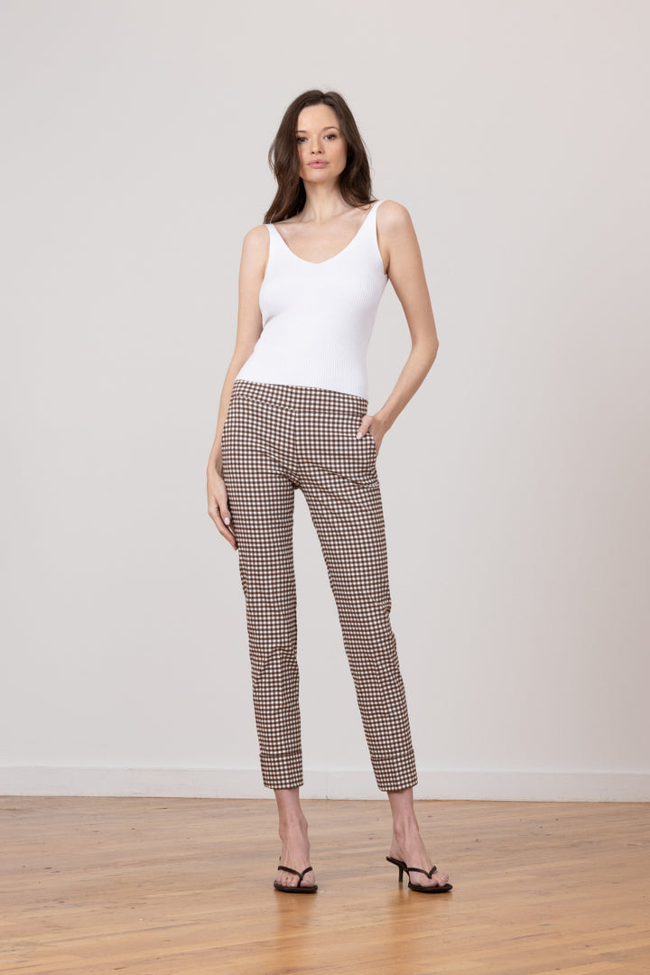 BEN Check Espresso - AVENUE MONTAIGNE 