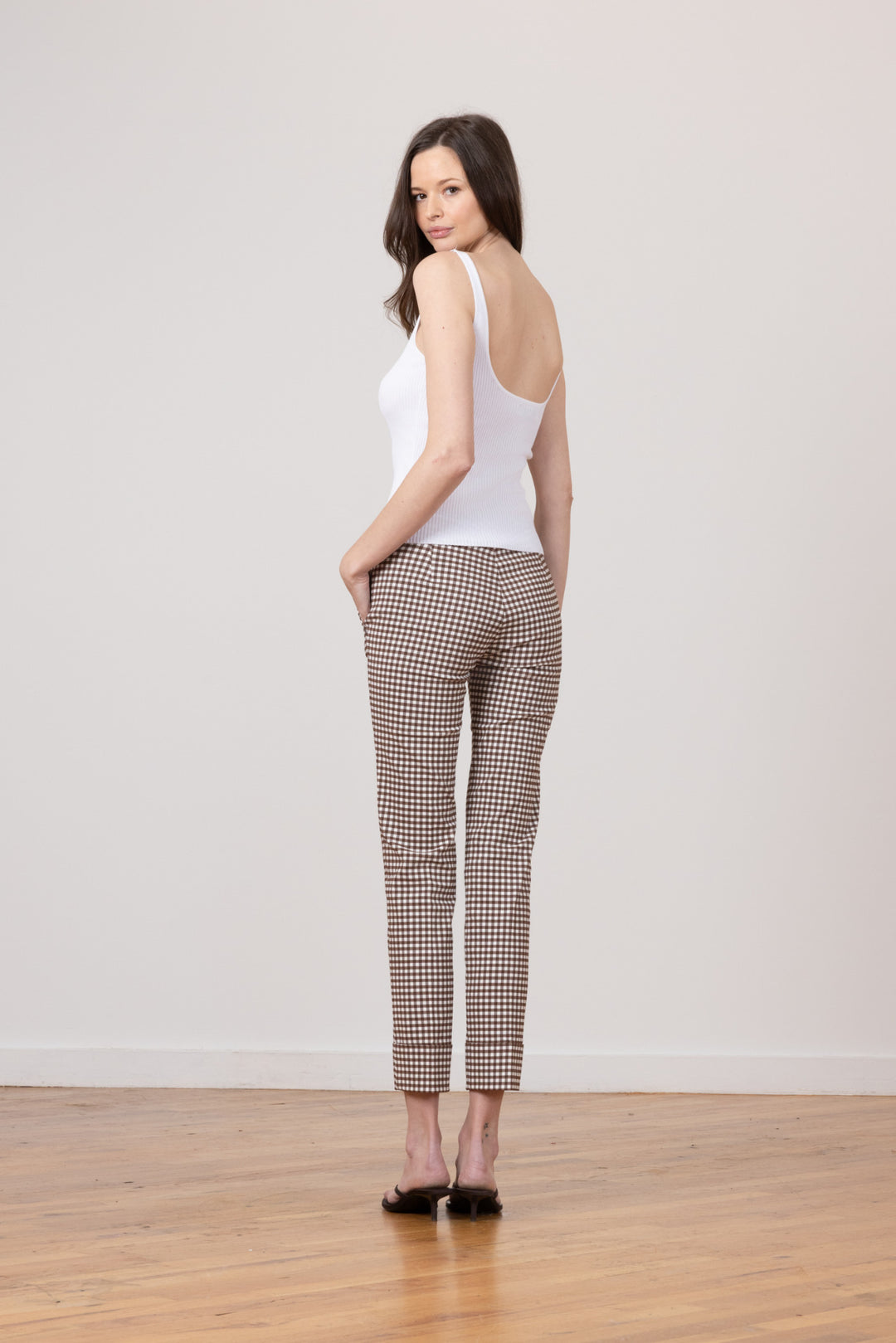 BEN Check Espresso - AVENUE MONTAIGNE 