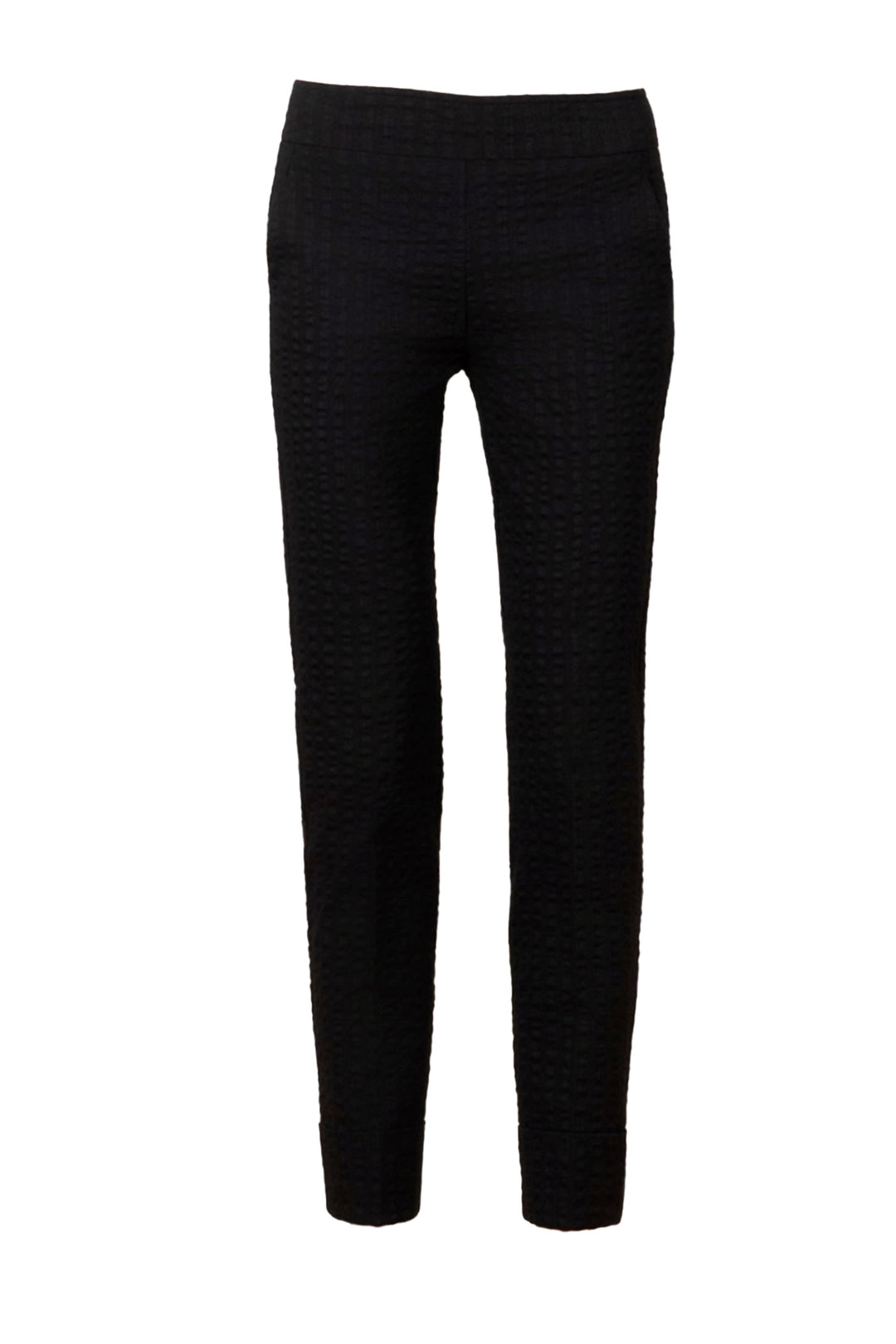 BEN Seersucker Black - AVENUE MONTAIGNE 