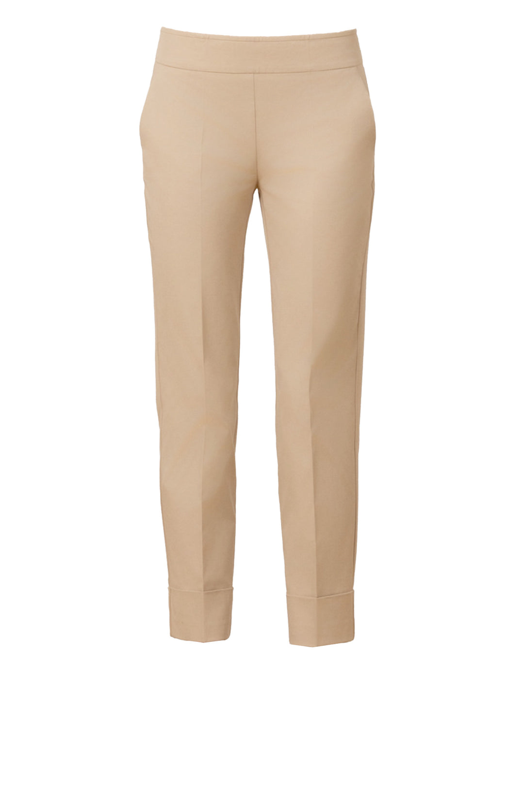 BEN Cotton Stretch Khaki - AVENUE MONTAIGNE 