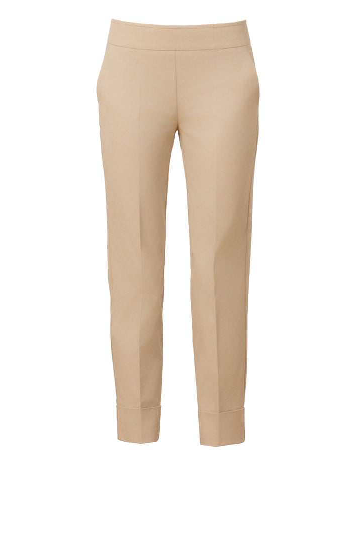 BEN Cotton Stretch Khaki - AVENUE MONTAIGNE 